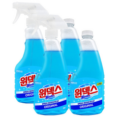 윈덱스 유리세정제 (본품2+리필2) /유리창 청소, 1개, 500ml