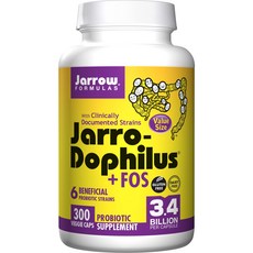 Jarrow FORMULAS 賈羅公式 34億益生元益生菌素食膠囊, 300顆, 1罐