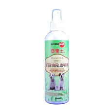 亞里士 茶樹除蚤噴劑 240ml，天然茶樹精油，溫和驅蚤，長效保護, 1個
