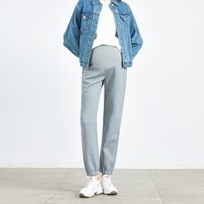 [파격할인] 예비엄마를 위한 데일리 임부복 피셔프라이스 임부복 트레이닝 조거 바지 그레이