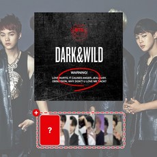 [사은품] 방탄소년단 (BTS) 앨범 정규 1집 DARK & WILD 다크앤와일드 비티에스 Danger 호르몬 전쟁, DARK & WILD + 사은품