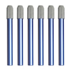 리빙준 몽당 연필 홀더, 6개, 블루