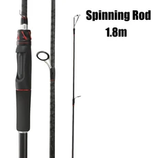 초경질 LeiQiang 낚싯대 스피닝 캐스팅 파워 카본 2 섹션 1.8m XH XXH, 01 XH spinning rod_01 1.8m