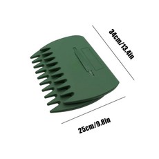 잎삽 손잡이 갈퀴 휴대용 정원 마당 잔디밭에서 잔해물 청소에 야외 정원용품, 1개, 2. Dark Green