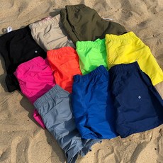 [이거찜] 커플남녀공용 비비드비치 바지 팬츠, 반바지-카키L, 본상품선택