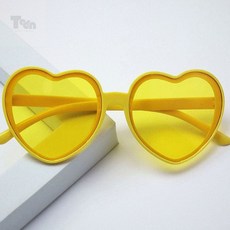 카페포토존 하트 선글라스 파티안경, 퍼플