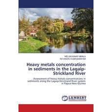 (영문도서)Heavy metals concentration in sediments in the Lagaip-Strickland River Paperback, LAP Lambert Academic Publis..., English, 9786207640997
