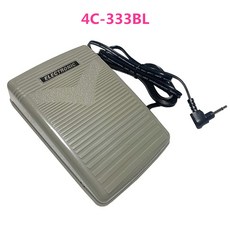 주키 HZL-K65 페달 풋 컨트롤러 HZL-K85 가수 7412 7422 7424 7425 재규어 모델 JF-1000 호환 4C-333BL #87532, 라이트 그레이