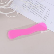 속눈썹 익스텐션 이마 스티커 패드 실리콘 심기 접목 속눈썹 트레이 스탠드 깔판 패드 래쉬 트레이 거치대, 02 Large Rose red, 1개