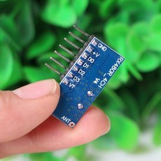 FULL-10PCS 433Mhz RF 수신기 학습 코드 디코더 모듈 원격 제어 인코딩을 위한 433Mhz 무선 4채널 출력