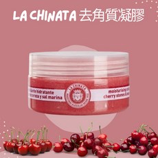 LA CHINATA 櫻桃核海鹽保濕去角質凝膠磨砂膏, 1個