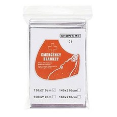 WARMTIME 應急保溫毯 戶外救生毯 鋁箔保暖求生毯, 銀色, 1個