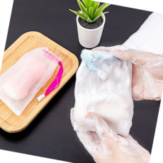 부산 비누 거품망 버블망 비누망 방향제 주머니 opp개별포장, 비누거품망-색상랜덤