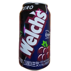 웰치스 포도맛 제로, 355ml, 7개