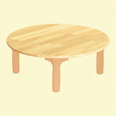 H40-3 어린이 원형 식탁 플라스틱 다리 높이 240mm 유아용 좌식 테이블 600x600, 상세페이지 참조