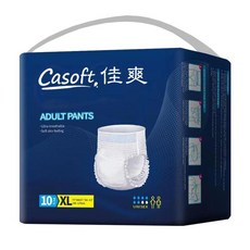 Casooft 佳爽 成人拉拉褲 極致透氣 柔軟親膚, M碼 10片 / 包, 1個