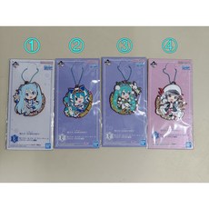 BANDAI NAMCO 一番賞 雪初音未來 軟膠吊飾 多款造型, ② F賞 2016