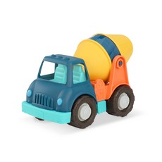 battat 水泥攪拌車玩具，色彩鮮明，安全無毒，激發兒童想像力, 1個