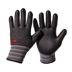 3M장갑 슈퍼그립 핫 혹한기용 안전작업반코팅장갑, 1세트, S