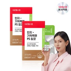 대원제약 대원헬스랩 인지 기억력엔 PS 징코 13.5g, 2개, 30정