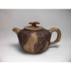 티포트 자사호 찻주전자 빨간색 영지 주전자가정용 주전자단품, 1개