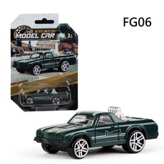 合金小汽車1/64模型車系列，多款跑車、大腳車、摩托車任選，合金材質，精緻收藏。, 復古老爺車FG06, 1個