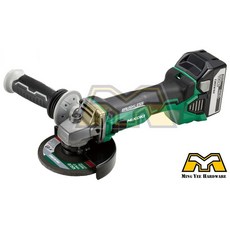 HIKOKI G18DBL 18V 無刷砂輪機 100mm 雙 5.0AH電池, 1個