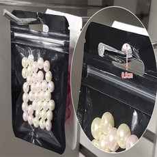 무지개샵 걸어서 보관 가능한 컬러 소분 지퍼백 6~10cm 핸드폰충전기파우치, 6x10 - 옐로우그린