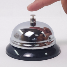 탁상용 종벨 카운터 버튼식 업소용 호텔 프론트벨 간편 호출 종호출 소리벨 소리 장치
