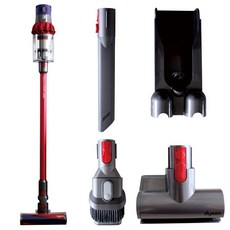 [무상AS/국내정품] 다이슨 V10 싸이클론 무선 청소기 (풀패키지) + 보관백 구성, 레드