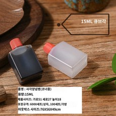 물고기 간장통 일회용 배달 테이크아웃용, 코너중15ML100세트, 1개