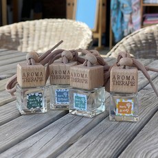 아로마테라피 차량용 디퓨저 미니테라피 본품 선물세트 7ml, 1개, 화이트머스크향