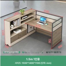 조립식 병풍 식당 가림막 파티션 공간분리 가벽 다용도, 앤티크 커피 월넛