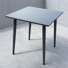 포리움 야장테이블 야외가구 야장테이블세트 야장, 1개, 진회색 단일 테이블 60cm 탄소강 원형
