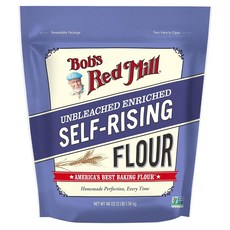 Bob's Red Mill 自發酵麵粉, 1.36kg, 1個