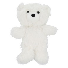 爆款感應節拍琴NITORI宜得利家居ins風明星同款泰迪狗仿真玩偶小貓玩偶可愛玩偶PDD, 白色 熊 WH S, 1個