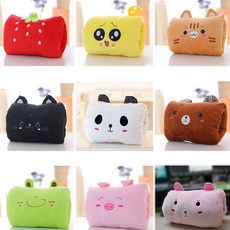 캐릭터 낮잠베개 팔베개 학교 사무실 쪽잠베개, 핑크토끼