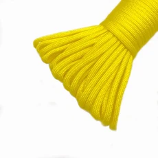 4크기 Dia.4mm 7 스탠드 코어 Paracord 550 생존 낙하산 매는 밧줄 등산 캠핑 로프 하이킹 빨랫줄 팔찌, 01 5m