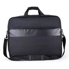 노트북가방 숄더백 크로스백 17인치, 1개, A. 검은색