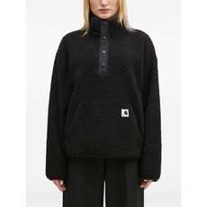 칼하트윕 로고 패치 스웨트셔츠