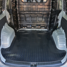 기아 PV5 카고 밴 패신저 적재함 고무매트 풀커버 논슬립 방수 화물 바닥매트 PVC 맞춤형, 블랙, PV5 패신저 5인승 적재함 고무매트