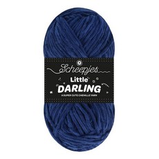 Scheepjes Little Darling 실 50g(1.76온스) 색상 425 웨일 베이비 블루 타래 1개, 4-블루