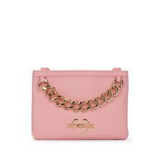 러브모스키노 로고 장식 토트 백