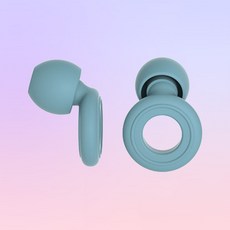 소음감소 실리콘 이어플러그 수면 재사용 귀마개 층간소음차단 그레이, 1개, 1개입