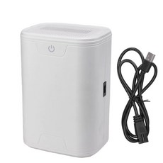 올원픽 무선제습기 자취방 차량용 소형 전원연결형, 1개, 화이트 USB
