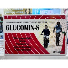 美國 強固力 GLUCOMIN-S 錠 關節營養補充 (150顆/60顆), 1個, 60粒