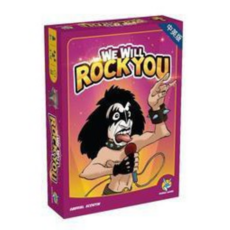 孩子王桌遊ulul6 搖滾節奏十五週年紀念版 繁體中文 We Will Rock You, 1個, 搖滾節奏十五週年紀念版+牌套