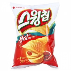 오리온 스윙칩 볶음고추장, 110g, 12개