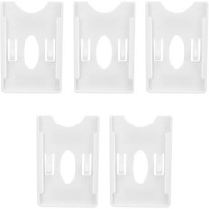 디오체 5종 IC 카드 홀더 커뮤니티 차량 관리 간편한 설치 안전한 버클 디자인을 위한 프리미엄 ABS 윈드실드 디스플레이 슬리브, with Sticker