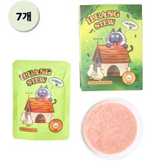 이루앙 고양이 습식사료 파우치 간식 면역력, 7개, 70g, 오리